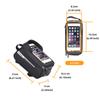 Bolsa para bicicleta Rzahu, bolsa para el tubo superior del manillar de la bicicleta de montaña, bolsa de gran capacidad para teléfono móvil, equipo de ciclismo