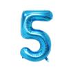 Globo digital de 16 pulgadas del 0 al 9 para Año Nuevo, luna llena, fiesta de cumpleaños, decoración, globo de película de aluminio degradado, venta al por mayor
