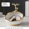 Plato de Almacenamiento de Llaves de Entrada de Estilo Europeo al por Mayor Adornos para el Hogar de Lujo Ligero Decoraciones para Sala de Estar, Escritorio, Mueble de TV, Aparador
