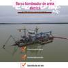 Jiangsu grande e pequeno navio de bombeamento de areia elétrica haste reta sucção de areia dragagem de areia equipamentos de mineração porto doca reservatório lodo navio
