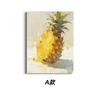 2025 Frutas Frescas Aquarela Arte Pintura Decorativa Restaurante Sala de Estar Quarto Parede de Fundo Quente Curativa Pintura para Pendurar