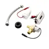 Descarga automática integrada para mictório com sensor infravermelho e acessórios de válvula solenoide AC/DC