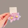 Liga de Goma Mujeres y Niños Verano Nuevo Estilo Niña Diadema de Flores Liga de Goma Lazo Anillo para el Cabello Adorno para la Cabeza