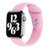 Adequado para pulseira Apple Watch cor sólida prego duplo Apple watch1-8 geração pulseira de silicone monocolor fivela dupla
