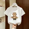 Ropa de Verano Versátil Elegante Casual Holgada de Algodón Puro para Niños 2026 Nuevo Estilo de Verano Camisetas de Manga Corta para Niños Camiseta de Manga Corta