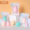 Huevo de Belleza Lamela Calabaza Esponja para Polvos Esponja de Poliuretano Hidrofílica Empapada en Agua Esponja Grande para Maquillaje A79972 Gota de Agua