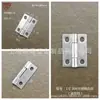 Anwang Bisagra de 1 pulgada Acero inoxidable 304 Bisagra pequeña de acero inoxidable Plegable Micro pequeña de hojas sueltas Pequeña bisagra de acero inoxidable