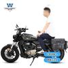Muscle car Lobo adequado para MOTOFINO pony 300 bolsa lateral bolsa lateral retro caixa lateral modificação bolsa para capacete rack de liberação rápida