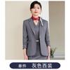 Blazer Vermelho Feminino Atacado Outono Temperamento Conjunto Vestido Conjunto Saia Feminina Recepção de Hotel Roupa de Trabalho