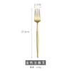 Nuevo acero inoxidable estilo portugués para el hogar, cuchillo de bistec occidental, cubertería, tenedor y cuchara, juego de regalo, venta al por mayor de fábrica