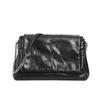 Bolsa Feminina 2020 Nova Couro Genuíno Estilo Coreano Bolsa de Corrente Simples Fashionável Bolsa de Ombro Bolsa Hobo Transversal Grande Capacidade