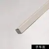 Tira de vedação para vento cor creme cinza meridiano pintura látex proteção de parede canto moldura de borda perfil em L liga de alumínio canto macho ângulo reto tira de fechamento