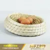 Nido de Paloma de Mazorca de Maíz, Nido de Conejo, Nido de Hierba para Palomas de Carrera, Esterilla de Hierba, Nido Ornamental para Pollos, Recipiente para Nido de Paloma
