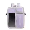 Mochila para Gato Yuebaitu, Mochila Escolar para Exterior, Bolsa Dupla para Pet, Acessórios para Gatos, Bolsa Transparente Portátil de Grande Capacidade para Gatos