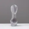 Cabeza de Maniquí Sombrero Peluca Cabeza de Maniquí Soporte para Joyería Exhibidor de Sombreros y Bufandas Accesorios de Exhibición Cabeza de Maniquí Femenina
