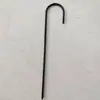 Estacas de Suelo en Forma de U Roscadas Transfronterizas, Estacas Anguladas Grandes para Tela Anti-Maleza, Estacas Galvanizadas para Suelo de Jardín, Piezas de Fijación para Malla de Acolchado