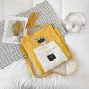 Bolsa de Lona Personalizada oem Bolso de Mano Multiusos Bolso de Hombro oem Bolso Tote Etiqueta Bolsa de Estudiante Mochila Cruzada