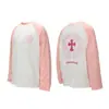 Camiseta de manga longa raglan com combinação de cores clássica 24SS CH para casais transfronteiriça