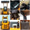 Venta Directa de Fábrica de Minicargadora Ht65, Cargadora Compacta Multiusos con Ruedas, Control Totalmente Hidráulico para Ingeniería Municipal y Uso Agrícola