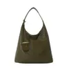 Bolso de cubo tejido de gran capacidad de moda transfronterizo para mujer, nuevo modelo de verano 2026, bolso tote de un solo hombro cruzado con bolsillo interior