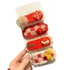 Accesorios Rojos para el Cabello para Niñas durante el Año Nuevo Chino, Pinzas para el Cabello para Niños, Pinzas para Flequillo, Pasadores para Niñas Pequeñas, Pinzas para el Cabello de Año Nuevo para Bebés