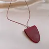 Colar de pérolas fritillary Ji sereia galvanizada a ouro real, corrente de clavícula simples francesa, colar retrô elegante e personalizado