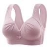 Transfronteiriço plus size colete sutiã fino sem fio push up beleza de volta cueca feminina coleção de mama fornecimento direto da fábrica