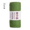 Hilo de Algodón Hueco de 2 mm para Bolsas de Ganchillo DIY Bolsa Tejida a Mano Sombrero Hilo Redondo Tipo Perla Lana