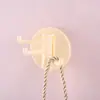 Gancho adhesivo creativo y lindo para colgar en la pared para cocina y baño, gancho giratorio sin clavos, adhesivo fuerte multiusos, gancho sin rastro