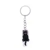 Chaveiro Gato de Banheiro Peculiar Transfronteiriço Pingente de Gato Criativo Divertido Decoração Personalizada para Bolsa Chave Pequeno Ornamento Pendente