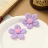 Novo tecido fresco de margarida simulação flor de cinco pétalas diy adereço de cabeça feito à mão acessórios de cabelo sapatos e chapéus flores decorativas