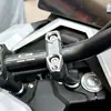 Adecuado para Abrazadera de Manillar Modificada Shengshi 368g con Función Extendida Tapa Superior Fija Accesorios para Manillar de Aleación de Aluminio CNC