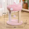 Placa de Arranhar Gato Desenho Animado, Cama Integrada para Gato, Resistente ao Desgaste, Não Solta Pelo, Estrutura de Escalada para Gato, Poste Arranhador para Gato, Durável e Resistente a Arranhões, Adequado para Todas as Estações