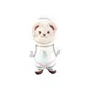 Broche de Muñeco de Peluche Relleno de Algodón de Astronauta Creativo Cadena para Colgar y Otras Muñecas Lindas Estilo Japonés Accesorios de Ropa para Parejas