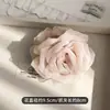 Pinza para el Cabello de Malla con Flor de Hada Súper para Mujer, Pinza de Garra Dulce para Media Coleta con un Toque de Lujo, Accesorio para el Cabello