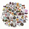 Charms para zapatos tipo zueco, hebillas de zapato de caucho blando de PVC, accesorios desmontables para zapatos de jardín, surtido de estilos aleatorios