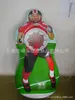 Objetivo Inflable de Rugby Personalizado de Fábrica Marco Inflable de Balón Personalizado de 150 cm de Alto Marco Inflable de Baloncesto