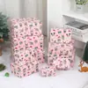 Caixa de Presente de Natal da Amazon terno Decoração de Natal Desenho Árvore de Natal Boneco de Neve Impressão Conjunto de Presentes Caixa Atacado