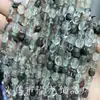 Venta al por mayor 8-10 mm Piedra Natural Aleatoria Cuentas Sueltas Amatista Ágata Agujero Recto Grava Accesorios para Joyería DIY Amorfo