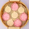 Serie de Bolas de Nieve Navideñas Molde para Galletas Copo de Nieve Bola de Cristal Molde para Galletas Navideñas 3D Impresión de Simulación DIY