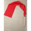 Ginástica Infantil Fitas Coloridas Varetas de Madeira Fitas de Seda Vermelhas Fitas de Seda Vermelhas Grandes Adereços de Intervalo para Jardim de Infância Performance Artística Dança Fitas Coloridas