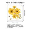 Pegatinas decorativas para baño con diseño de mariposa, abeja y flores en varios colores, autoadhesivas y extraíbles.