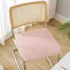 Almofada de Assento de Veludo Simples para Todas as Estações Almofada de Cadeira Almofada de Cadeira de Longa Permanência no Escritório Almofada de Assento para Estudantes Almofada de Cadeira de Jantar Mesa's Army