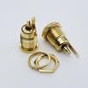 Enchufe de Alimentación DC Conector Hembra Socket Metálico DC099 Pin 5.5*2.1 Chapado en Oro Resistente a Altas Temperaturas Alta Conductividad Enchufe