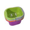 Cubeta de Plástico para Pies Lavabo para Lavar Pies Rodillo Masaje Salud Bañera para Pies Hogar Portátil Engrosado Profundizado Cubeta para Pies al por Mayor