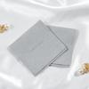 Direto da fábrica alta qualidade personalizado atacado rosa damasco 9 cores flip multi-funcional microfibra bolsa de armazenamento de joias