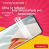 Um plus OnePlus Nord N100 película de gel de tela cheia película protetora para celular TPU com superfície curva com tudo incluído