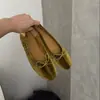 Bailarinas de Corte Bajo con Lazo 2026 Nuevas Bailarinas Retro Francesas de Terciopelo Suela Suave Zapatos de Maternidad