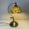 Lámpara de Mesita de Noche para Dormitorio Lote Accesorios para el Cabello Rústico Retro Estudio Lámparas Cálidas Modernas Sencillas Lámpara de Mesa Decorativa de Aleación Americana