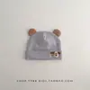 Touca de Bebê Estilo Primavera e Outono Protege a Moleira Touca para Recém-Nascidos para Meninos e Meninas Fofa para Bebês Pequenos Touca de Puxar à Prova de Vento Inverno
